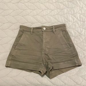 Everlane high rise shorts